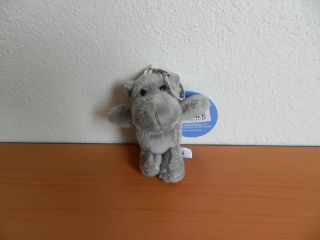 Obrázek z Klíčenka hroch plyš 8cm  